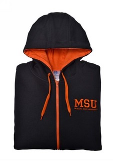 Толстовка на молнии с логотипом МГУ имени М.В. Ломоносова