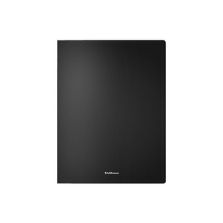 Папка с боковым зажимом пластиковая A4, 'Classic' черная 3