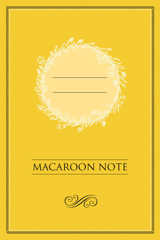 Блокнот с цветными страницами (лимон, мягкая обложка, линовка, на скобе)