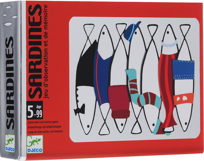 Карточная игра Djeco 'Сардины'