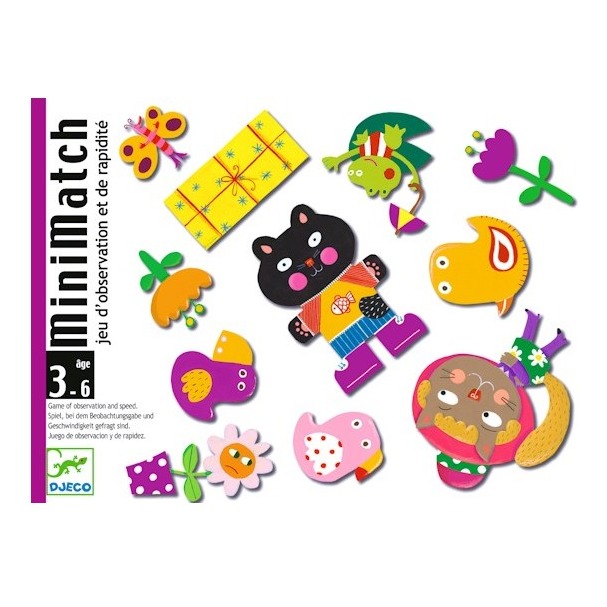 Карточная игра Djeco Миниматч