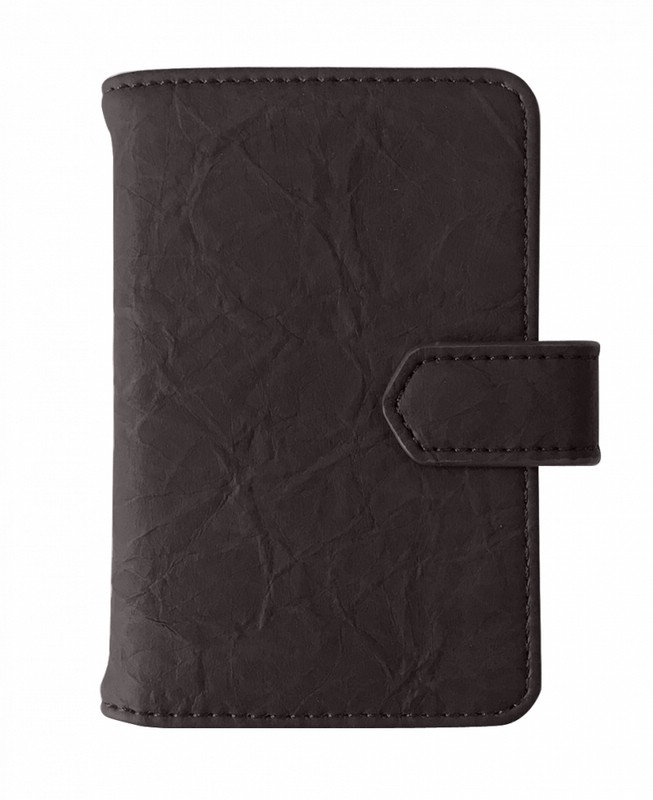 Визитница 'Modern' на 1 окно, 77х105 мм, экокожа крафт, Infolio