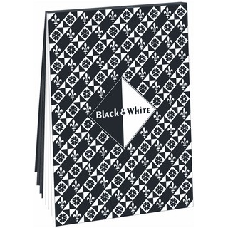 Скетчбук - планшет А5, 30 л, на склейке, 'Черный и белый' для эскизов и зарисовок
