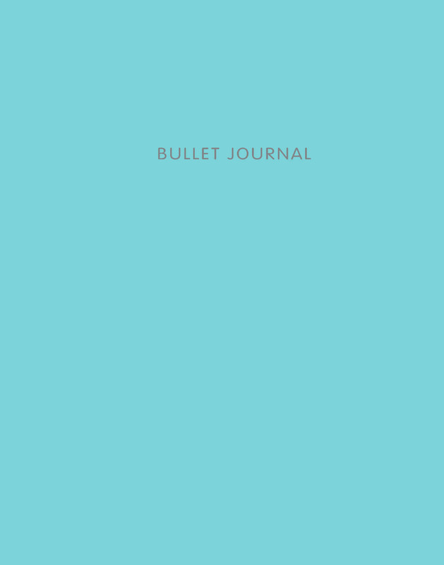 Блокнот в точку. Bullet Journal Бомбора, цвет голубой
