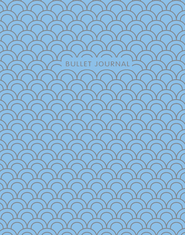 Блокнот в точку. Bullet Journal Бомбора, цвет голубой