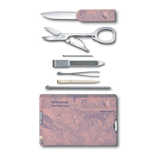 Подарочный набор Victorinox 'Швейцарская Карта', 10 функций, розовый 2