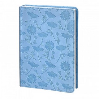 2020г. Ежедневник датированный, 176 листов, Camomile, голубой (AZ833emb/blue) 1