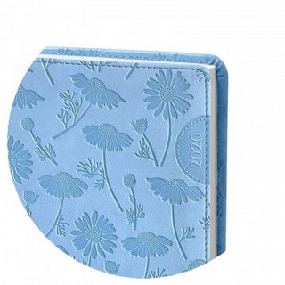 2020г. Ежедневник датированный, 176 листов, Camomile, голубой (AZ833emb/blue) 4