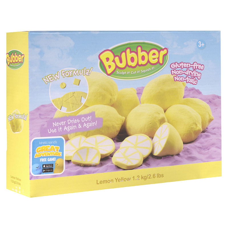 Waba Fun. Материал для лепки 'Bubber' (желтый)