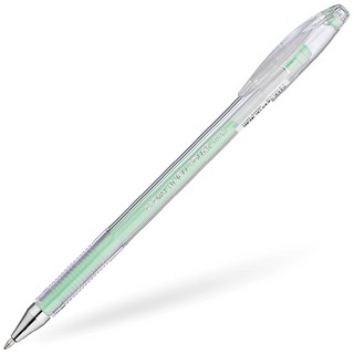 Ручка гелевая салатовая пастель, Crown Hi-Jell Pastel 2