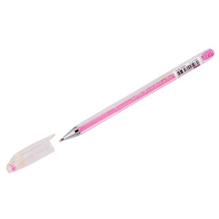 Ручка гелевая розовая пастель, Crown Hi-Jell Pastel