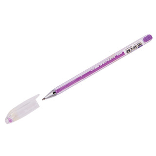 Ручка гелевая фиолетовая пастель, Crown Hi-Jell Color