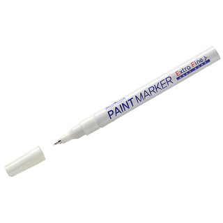 Маркер-краска "Extra Fine Paint Marker" белая 1 мм MunHwa