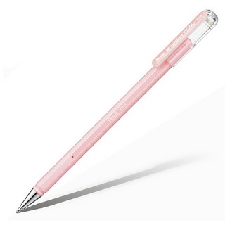 Ручка гелевая Pentel Hybrid Milky K108-PP, 0.8 мм, цвет пастельный розовый