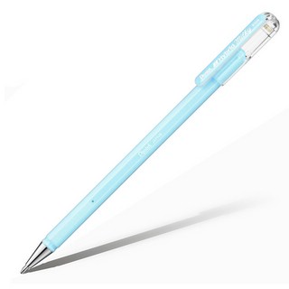 Ручка гелевая Pentel Hybrid Milky K108-PS, 0.8 мм, цвет пастельный голубой