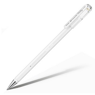 Ручка гелевая Pentel Hybrid Milky K108-PW, 0.8 мм, цвет пасте...