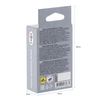 Мелки Гамма 10шт белые 2