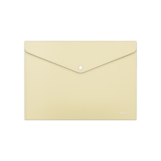 Папка-конверт на кнопке пластиковая "Diagonal Pastel" непрозрачная, A4, пастель ассорти 