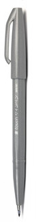 Pentel Маркер-кисть Brush Sign Pen цвет чернил серый