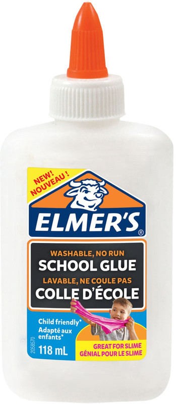 Клей ПВА Elmer's School Glue, белый, 118 мл