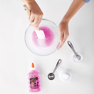 Клей для слаймов Elmers, с блестками, розовый, 177 мл,00-00074958 2