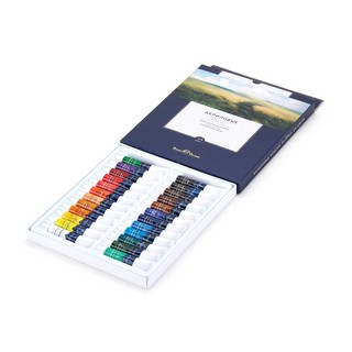 Краски акриловые 24 цвета, 12 мл, коробка-пенал 2