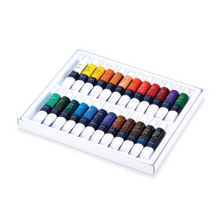 Краски акриловые 24 цвета, 12 мл, коробка-пенал 3