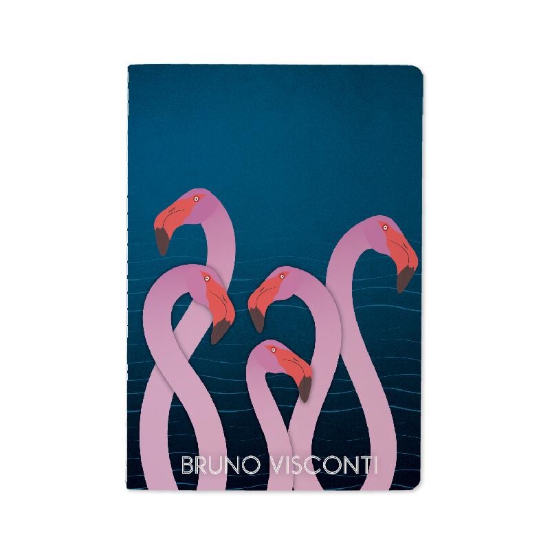 Тетрадь 'Фламинго' (40 листов, клетка) (7-40-001/44)