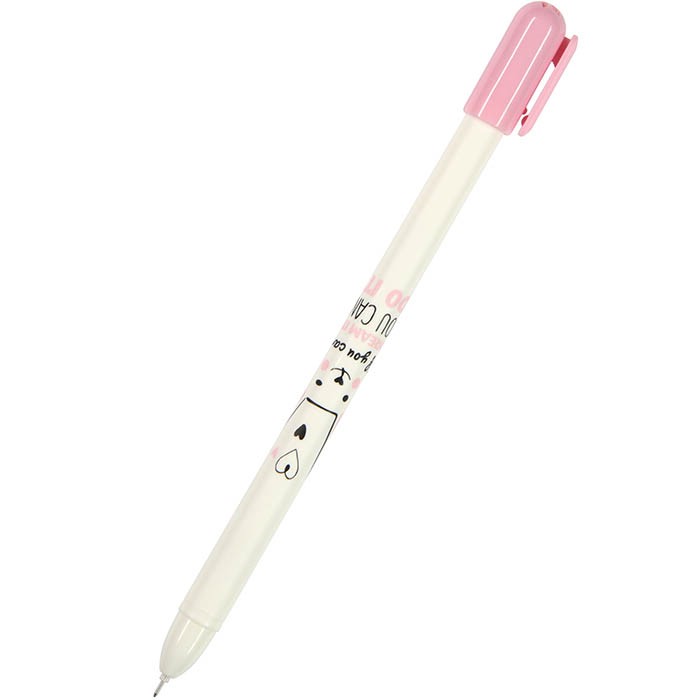 Ручка гелевая BV CoolWrite Кролик синяя 0.38 мм