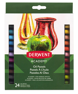 Набор масляной пастели 'Academy Oil Pastels', 24 цвета Derwent, цвет мультиколор