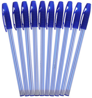 Шариковая ручка Luxor Stripes цвет синий 3