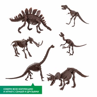 Раскопай скелет. Трицератопс. Конструктор 4M 5