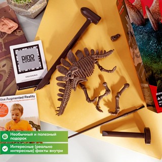 Раскопай скелет. Стегозавр. Конструктор 4M 4