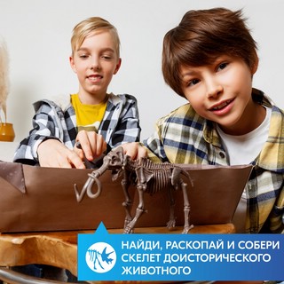 Раскопай скелет. Мамонт. Конструктор 4M 11