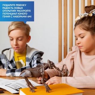 Раскопай скелет. Мамонт. Конструктор 4M 10