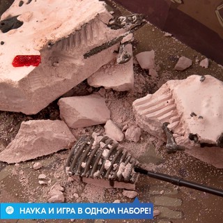 Раскопай скелет. Мамонт. Конструктор 4M 6