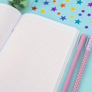 Тетрадь в розовую клетку А5 