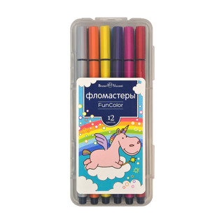 Фломастеры 'Fun Color', 12 цветов 2