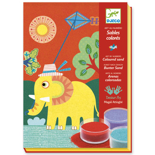 Песочные картинки Djeco «На природе»