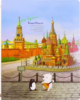 Тетрадь со сменным блоком Traveling Москва Собор Василия Блаж...