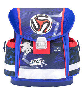 Ранец Belmil Classy Red Blue Football с наполнением 3