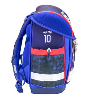 Ранец Belmil Classy Red Blue Football с наполнением 4