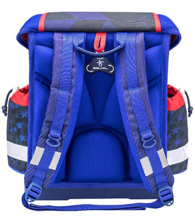 Ранец Belmil Classy Red Blue Football с наполнением 5