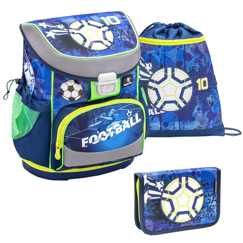 Ранец Belmil Mini Fit 'Soccer Sport' с наполнением (мешок+пенал), артикул 405-33/811