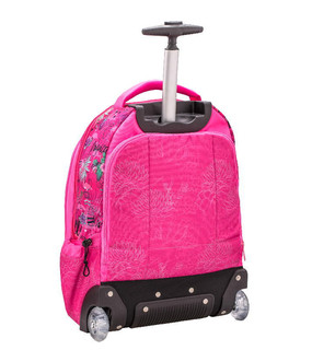 Рюкзак на колесах Belmil Easy GO Tropical Flamingo 3