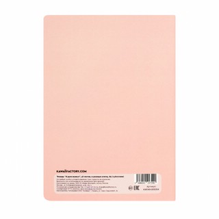 Тетрадь в розовую клетку А5 'А руки вымыл' 2