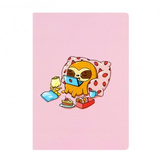 Тетрадь в розовую клетку А5 'Вкусняшки' 1