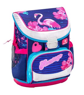 Ранец Belmil Mini Fit 'Flamingo' с наполнением (мешок для обуви + пенал) 2