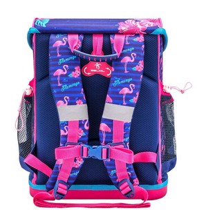 Ранец Belmil Mini Fit 'Flamingo' с наполнением (мешок для обуви + пенал) 5