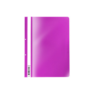 Папка-скоросшиватель с перфорацией пластиковая Fizzy Vivid, A4, ассорти. Цена за 1 шт. 4